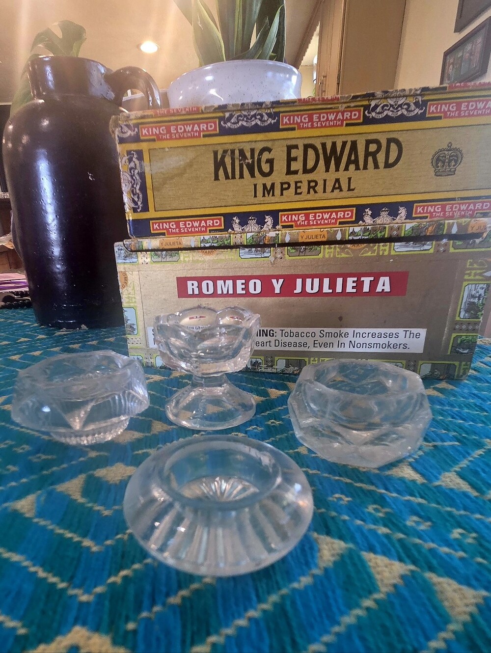 Eclectic Set Of 4 Salt Cellars